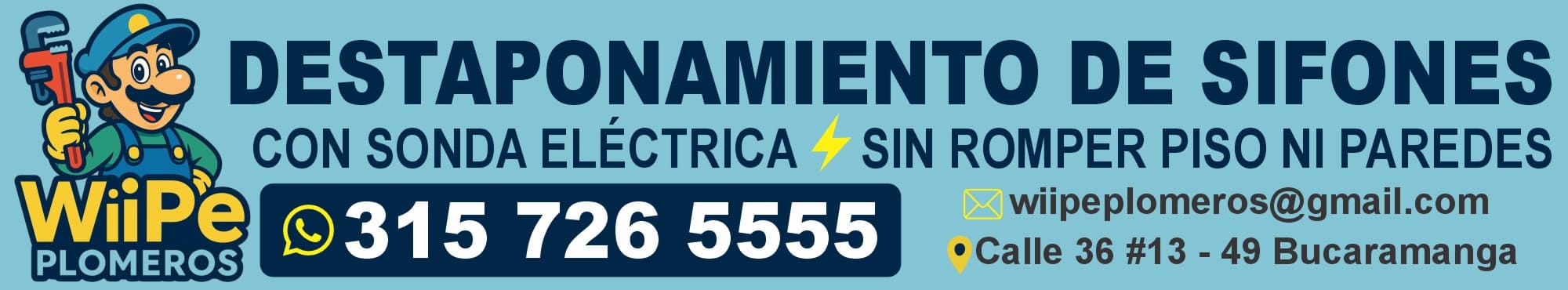 wiipe plomeros